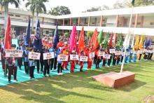 OPENING CEREMONY NATIONAL SPORTS MEET TAEKWONDOW GIRLS UNDER 14/19