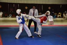 OPENING DAY MATCH NATIONAL SPORTS MEET TAEKWONDOW GIRLS UNDER 14/19