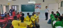 VIDYALAYA VISIT BY SHRI VENKATESH PRASAD B, AC KVS RO AHMEDABAD